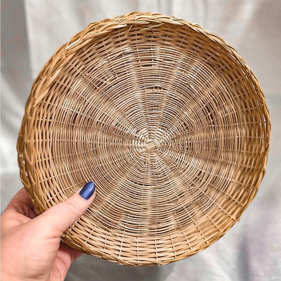 BAMBOO Accents Vintage Bamboo Paper Plate Holder Set Of 8 Poshmark